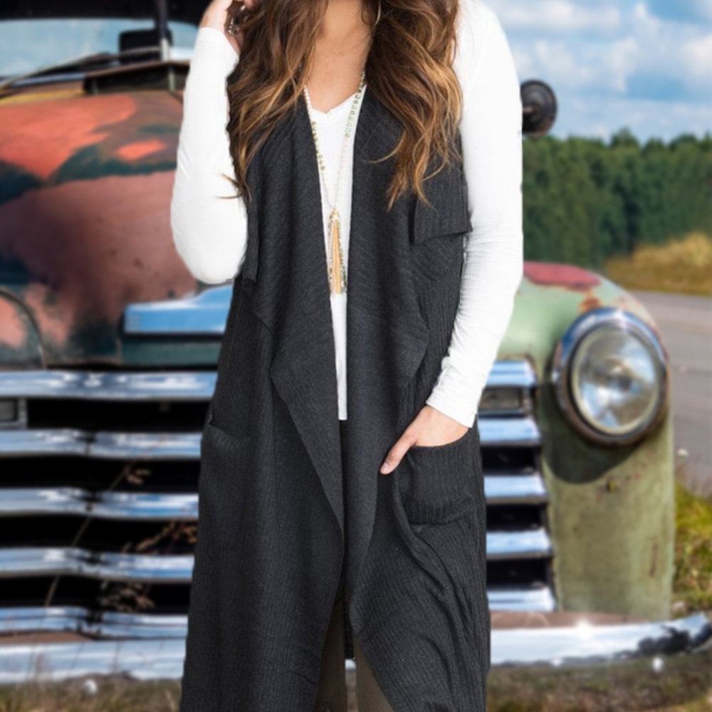 Archer Cardigan Vest